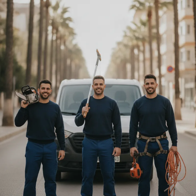 Tala de Árboles equipo en Torrelavega